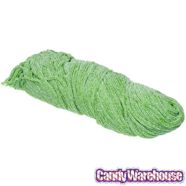 Gustaf's Sour Green Apple Licorice Laces: 2LB Bag - Image 2