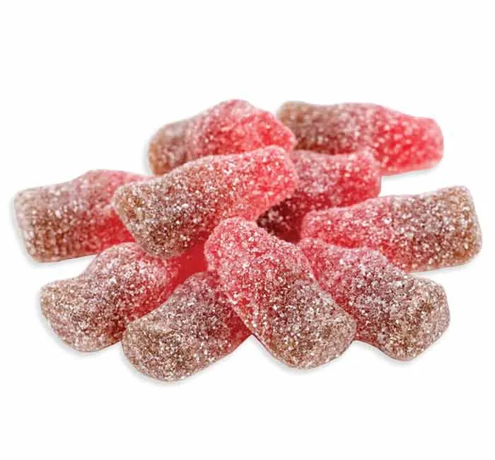 Gustaf's Sour Gummy Cherry Cola Bottles: 6.6LB Bag