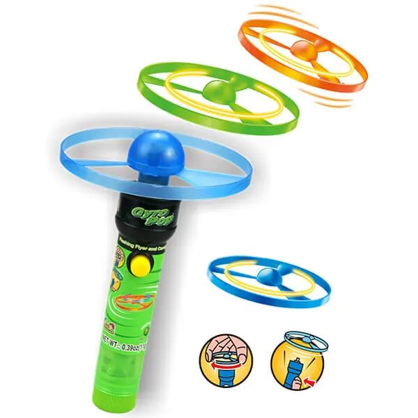 Gyro Pop Flyers with Candy: 12-Piece Display - Image 3