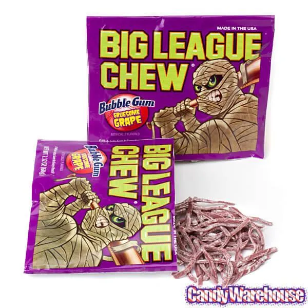 Halloween Big League Chew Bubble Gum Packs: 12-Piece Box - Image 3