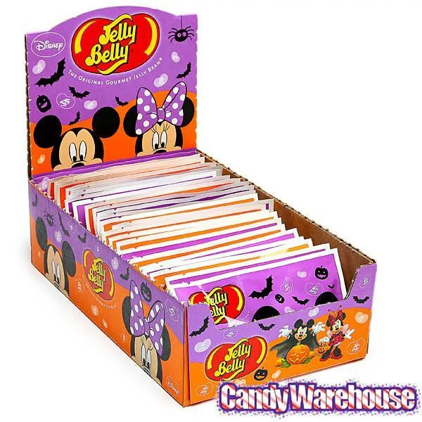 Halloween Jelly Belly Disney Mickey and Minnie Jelly Beans 1-Ounce Packs: 24-Piece Display - Image 2