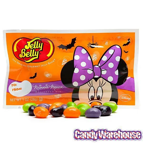 Halloween Jelly Belly Disney Mickey and Minnie Jelly Beans 1-Ounce Packs: 24-Piece Display - Image 3