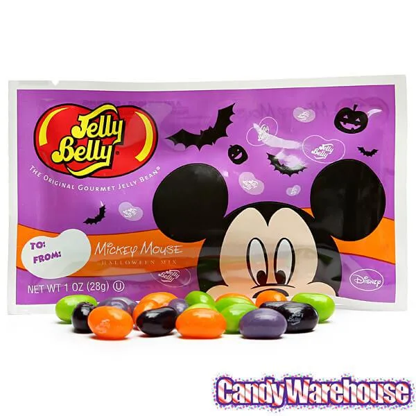 Halloween Jelly Belly Disney Mickey and Minnie Jelly Beans 1-Ounce Packs: 24-Piece Display - Image 4