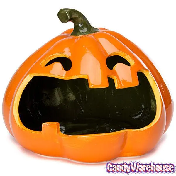 Halloween Large Mouth Pumpkin Candy Dish - Image 2