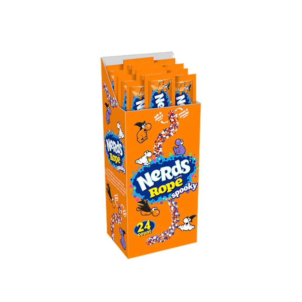Halloween Nerds Rope Candy Packs: 24-Piece Box - Image 3