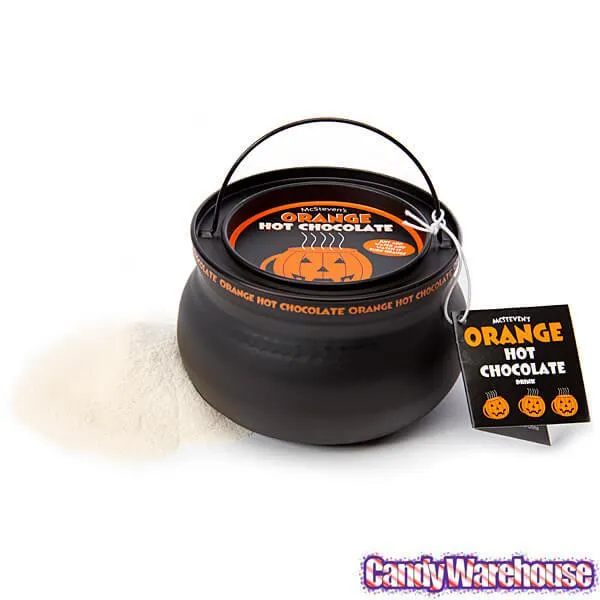 Halloween Orange Hot Chocolate Cauldron - Image 3