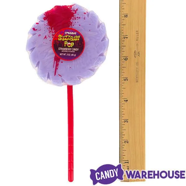 Bee International Halloween Spinning Buzzsaw Pops: 12-Piece Display - Image 4