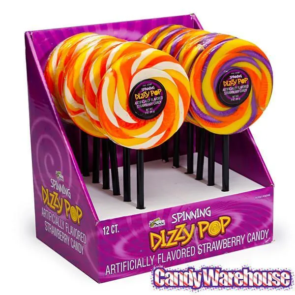 Bee International Halloween Spinning Dizzy Pops: 12-Piece Display - Image 2