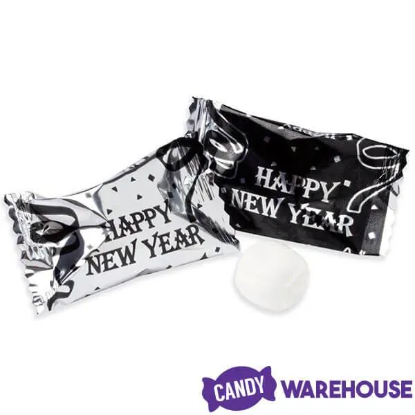 Happy New Year Wrapped Buttermint Creams: 1000-Piece Case - Image 2