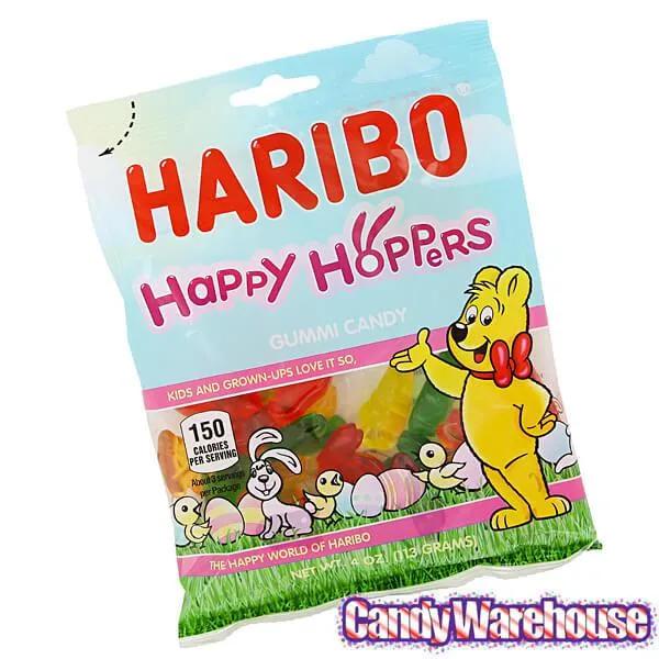 Haribo Happy Hoppers Bunnies and Carrots Gummy Candy: 3LB Box - Image 4
