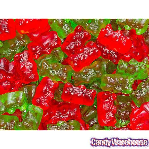 Haribo Christmas Gold-Bears Gummy Bears Candy: 3LB Box - Image 4