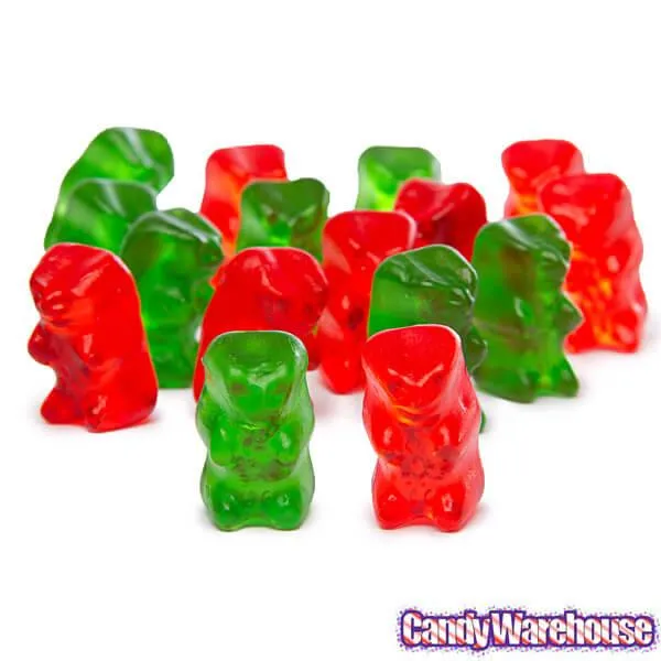 Haribo Christmas Gold-Bears Gummy Bears Candy: 3LB Box - Image 5