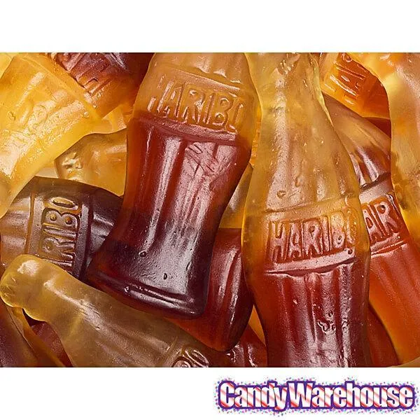 Haribo Gummy Giant Cola Bottles: 5LB Bag - Image 3