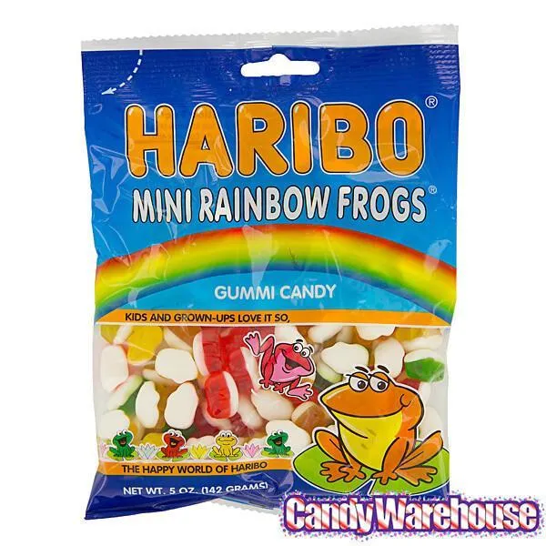 Haribo Gummy Mini Frogs: 3.75LB Box - Image 3