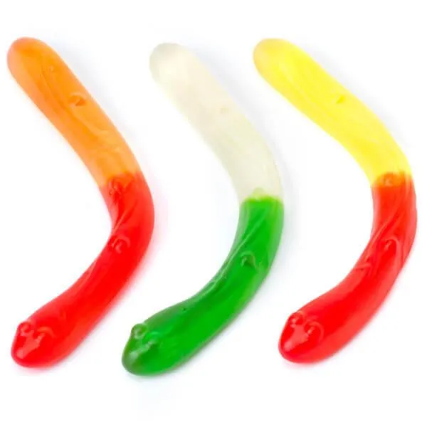 Haribo Gummi Rattle Snakes Candy: 3.75LB Box