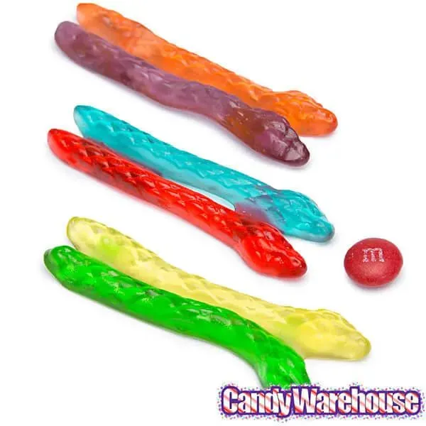 Haribo Gummy Twin Snakes Candy - Bulk: 5LB Case - Image 3