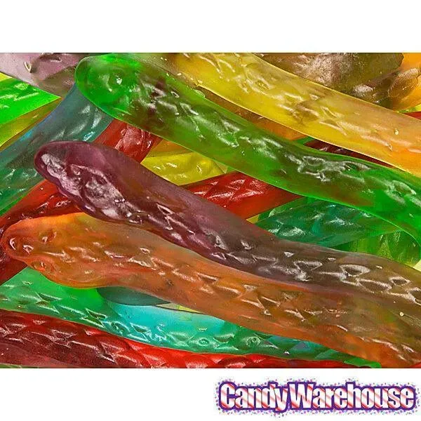 Haribo Gummy Twin Snakes Candy - Bulk: 5LB Case - Image 4