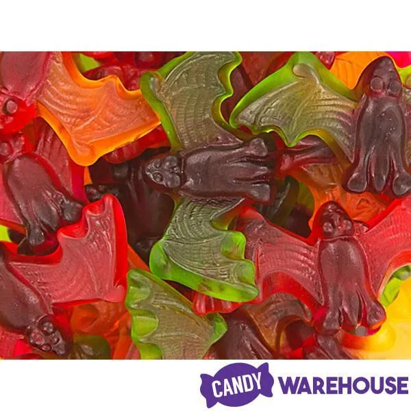 Haribo Halloween Sour Vampire Bats Gummy Candy: 3LB Box - Image 3