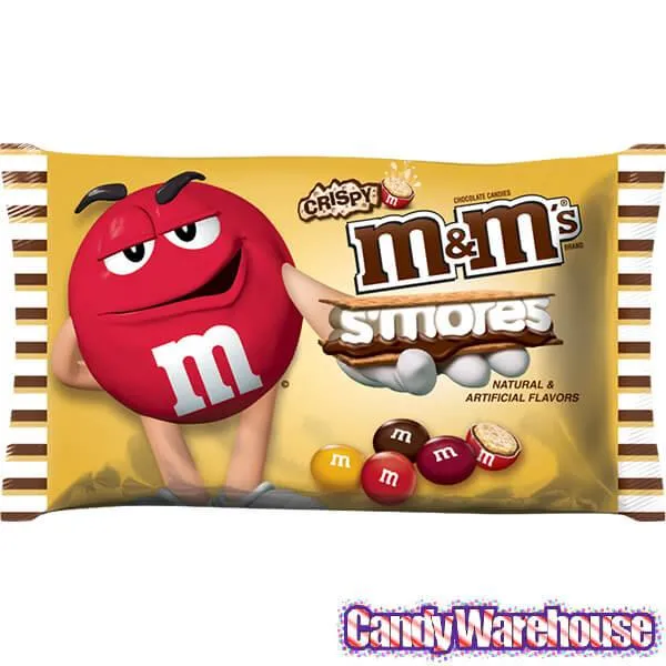 Harvest Blend Crispy Chocolate S'Mores M&M's Candy: 8-Ounce Bag - Image 2
