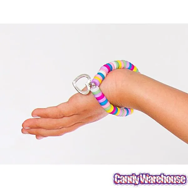 Heart Pendant Candy Bracelet - Image 3