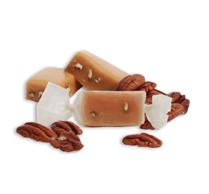 Heavenly Caramels Twists - Pecan: 10LB Case