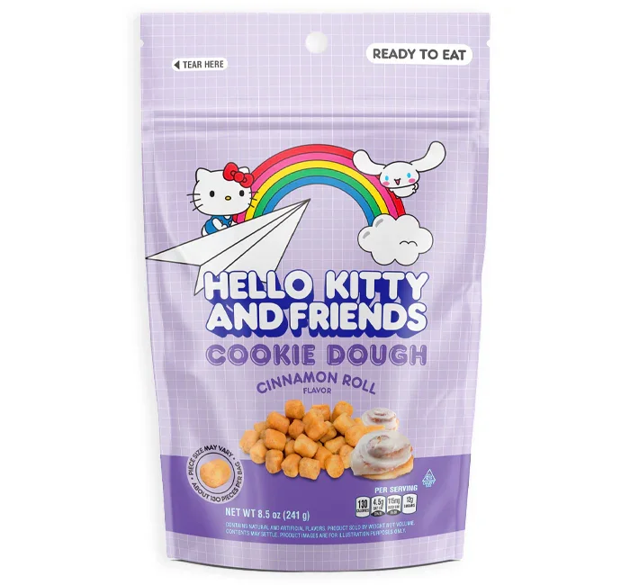 Hello Kitty Cookie Dough - Cinnamon Roll: 10-Piece Case