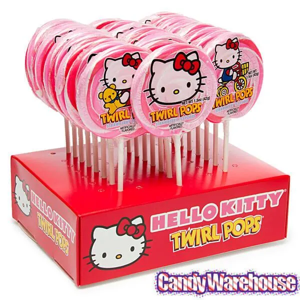 Hello Kitty Swirl 1.5-Ounce Twirl Pops: 24-Piece Display - Image 4