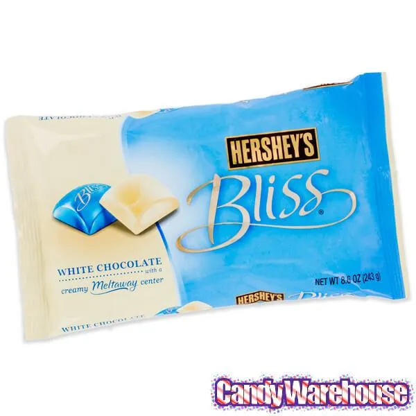 Hershey's Bliss Blue Foiled White Chocolate Squares: 35-Piece Bag - Image 2