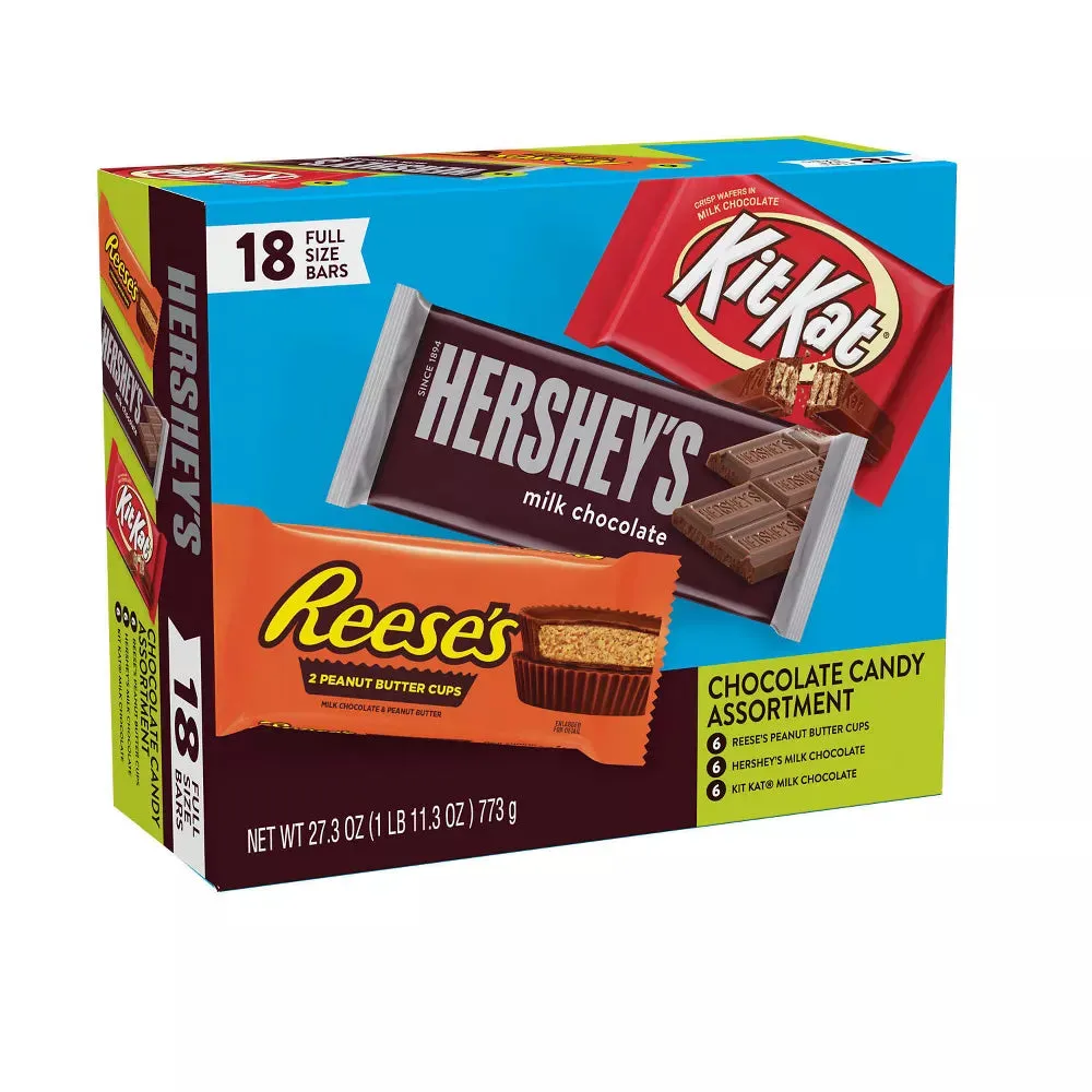 Hershey's Candy Bars: 18-Piece Variety Pack - Image 2