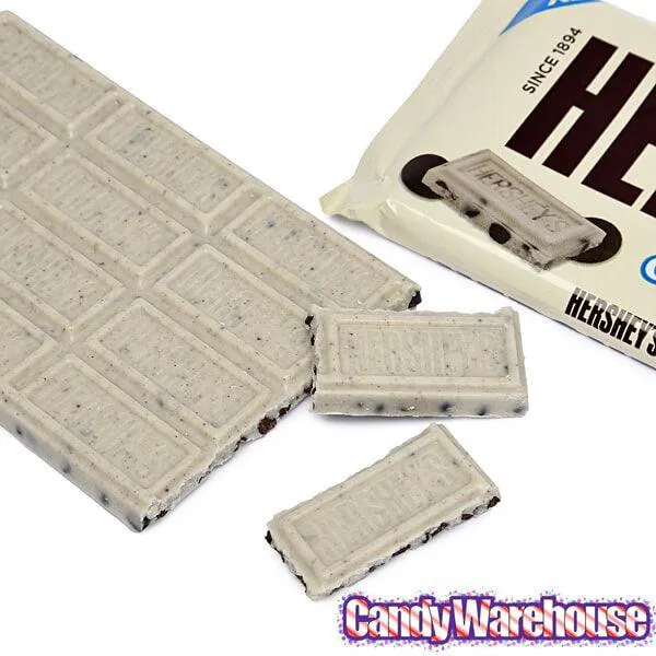 Hershey's Cookies n Creme 4-Ounce Jumbo Candy Bars: 12-Piece Box - Image 2