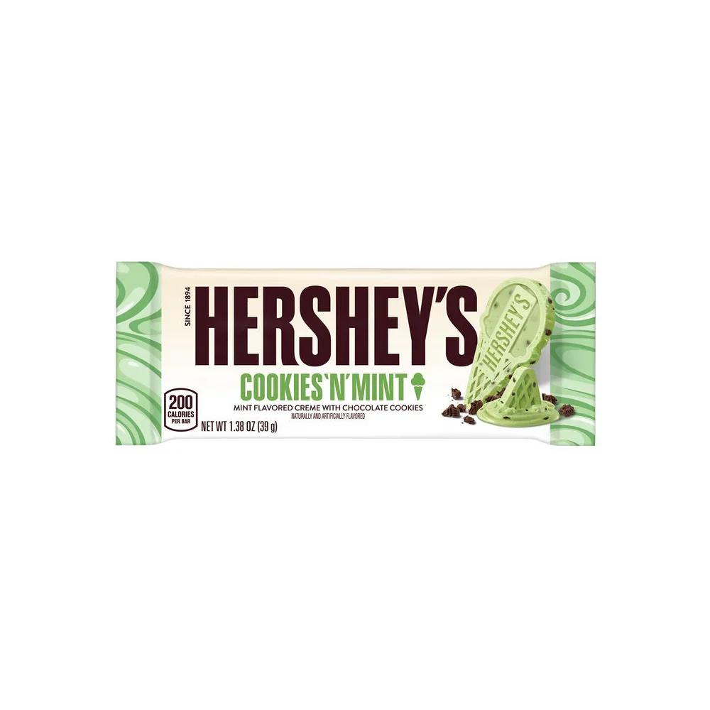 Hershey’s Cookies 'N' Mint Candy Bar: 24-Count Box - Image 2