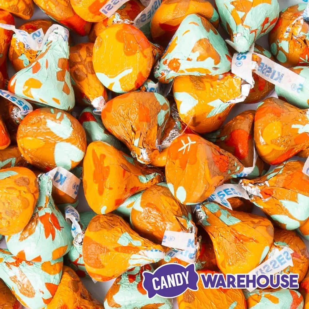 Hershey Kisses Autumn Foiled Milk Chocolate Halloween Candy Bags: 12-Pack Box - Image 3