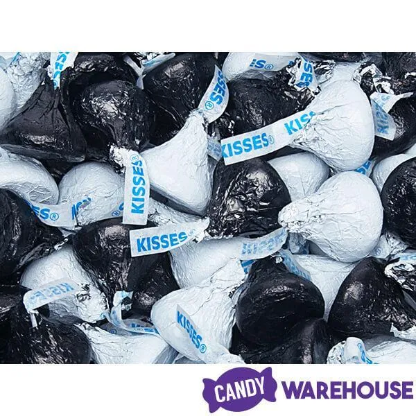 Hershey's Kisses Color Combo - Black and White: 800-Piece Box - Image 5