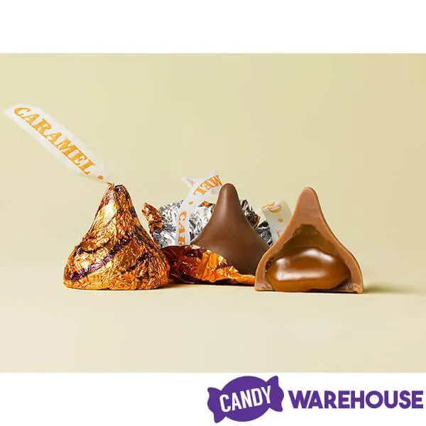 Hershey's Kisses Milk Chocolates with Caramel Filling: 100-Piece Bag - Image 4