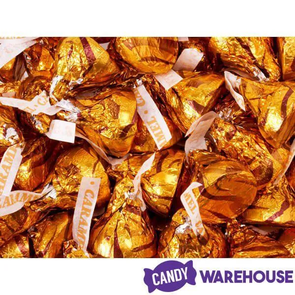 Hershey's Kisses Milk Chocolates with Caramel Filling: 100-Piece Bag - Image 6