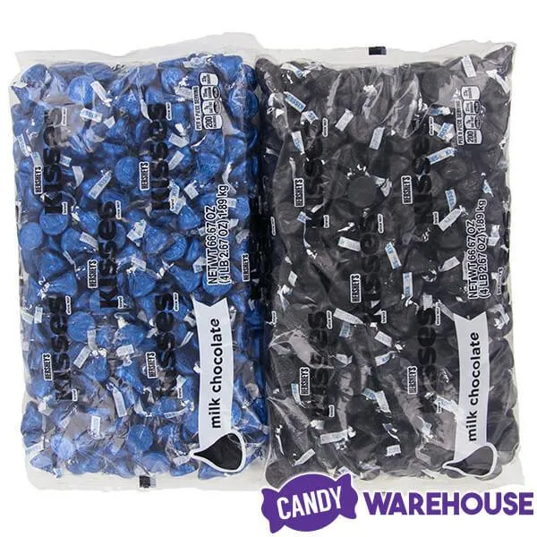 Hershey's Kisses Color Combo - Dark Blue and Black: 800-Piece Box - Image 2
