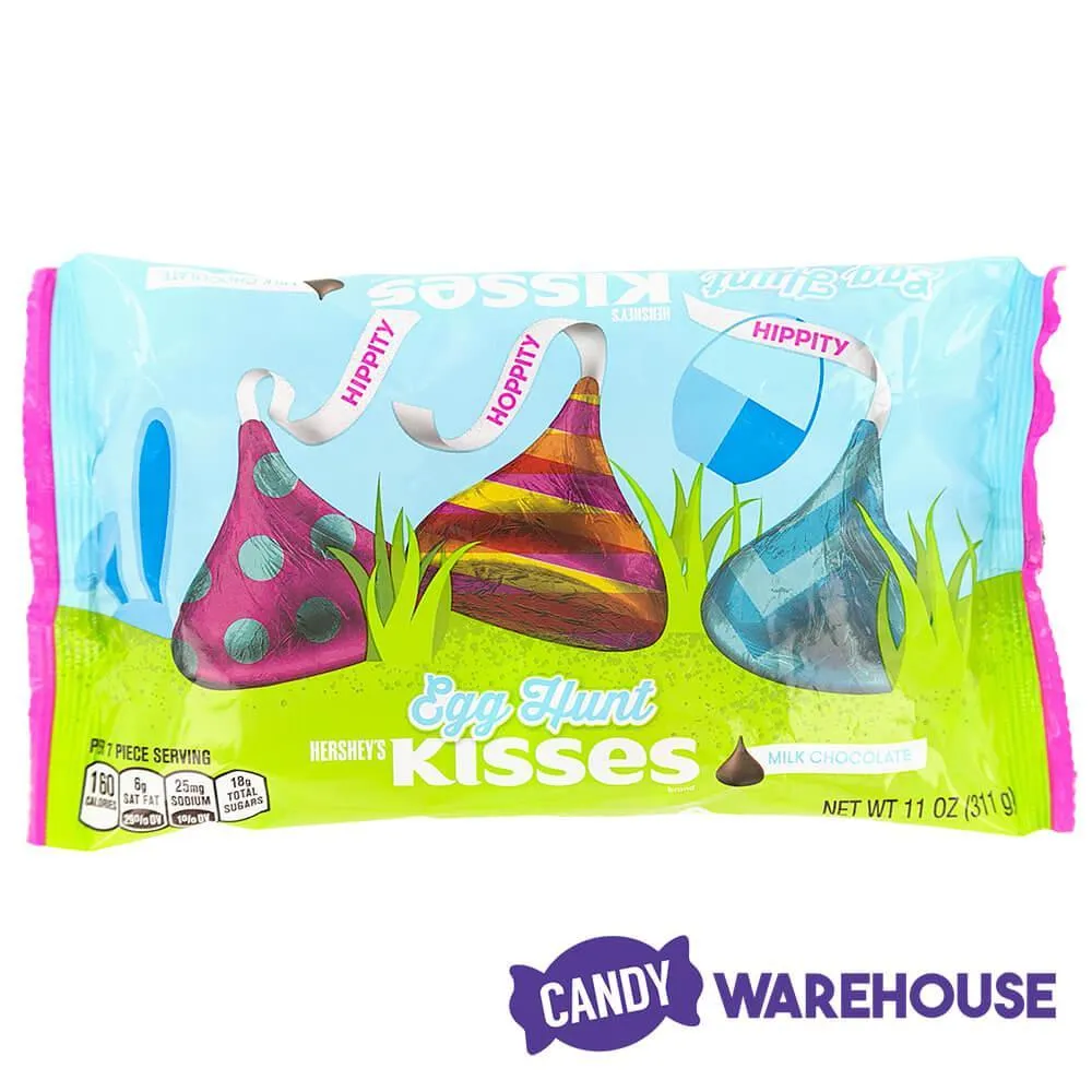 Hershey's Kisses Easter Egg Hunt Foil Designs 10.1-Ounce Bag - Image 2