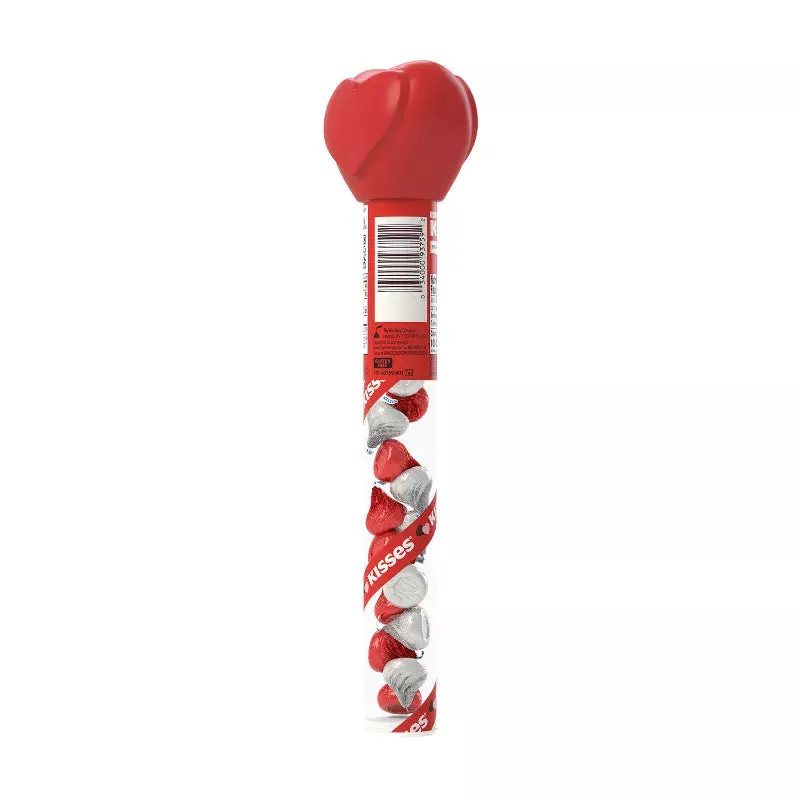 Hershey's Kisses Milk Chocolates Filled Heart: 2.24-Ounce Tube - Image 3