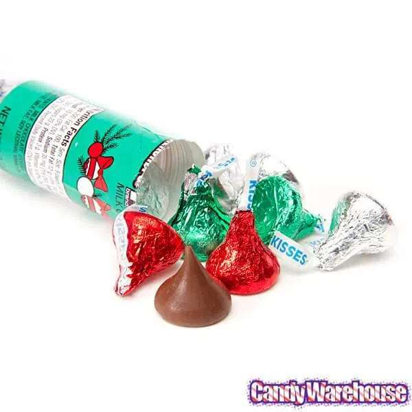Hershey's Kisses Milk Chocolates Filled Tubular Candy Cane - Image 2