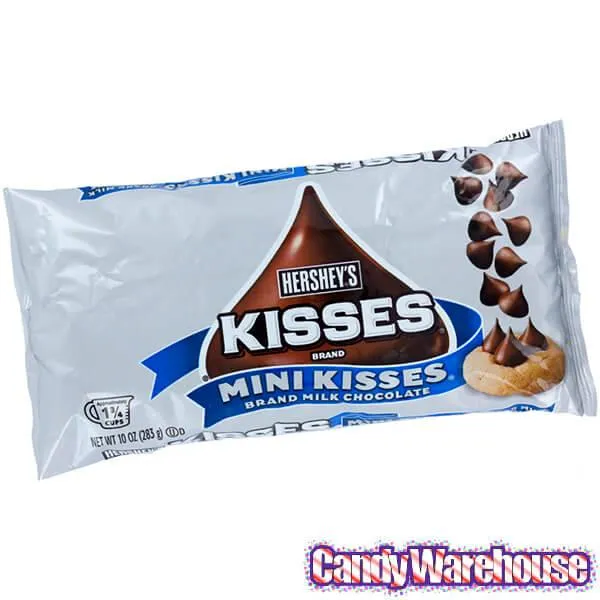 Hershey's Kisses Mini Milk Chocolate Drops: 10-Ounce Bag - Image 3