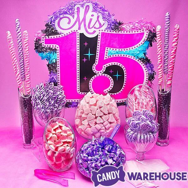 Hershey's Kisses Purple Foiled Milk Chocolate Candy: 11LB Case - Image 3