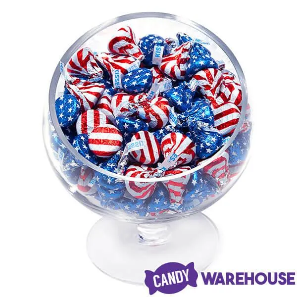 Hershey's Kisses USA Flag Foiled Milk Chocolate Candy: 12-Ounce Bag - Image 2