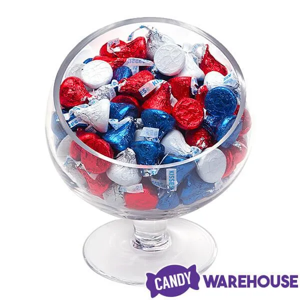 Hershey's Kisses Color Combo - USA Red, White and Blue: 1200-Piece Box - Image 3
