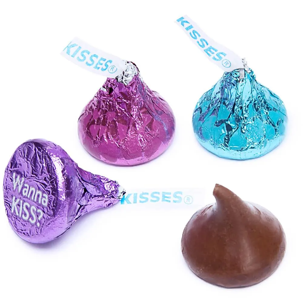 Hershey's Valentine Conversation Kisses Foiled Milk Chocolate Candy: 60-Piece Bag