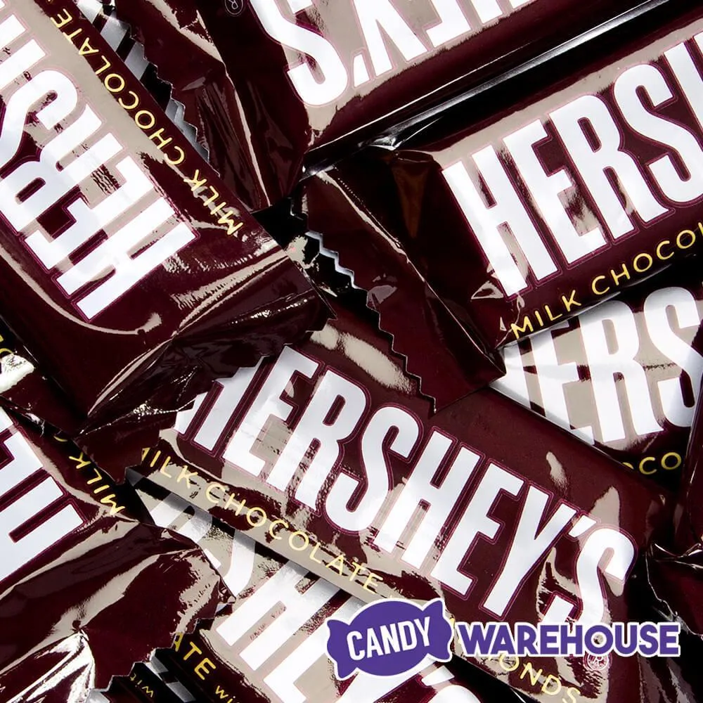 Hershey's Milk Chocolate with Almonds Snack Size Candy Bars: 10-Ounce Bag - Image 2