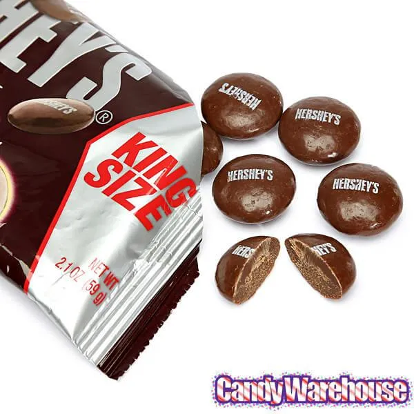 Hershey's Milk Chocolate Drops King Size Candy Packs: 18-Piece Box - Image 2