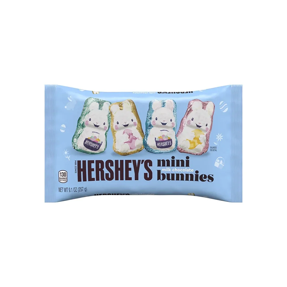 Hershey’s Milk Chocolate Mini Bunnies Bag: 9-Ounce Bag - Image 2