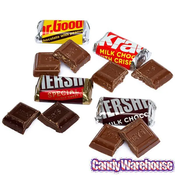 Hershey's Miniatures Chocolate Bars Assortment: 25LB Case - Image 2