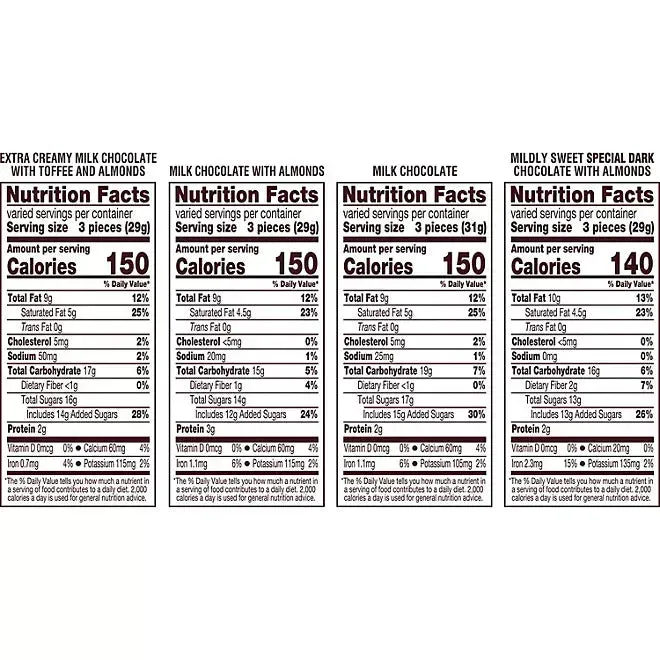 Hershey's Nuggets Chocolate Assortment: 145-Piece Bag - Image 4
