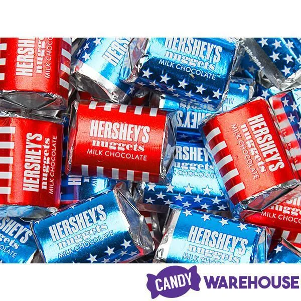 Hershey's Nuggets Chocolate Assortment - USA Flag: 10.8-Ounce Bag - Image 2